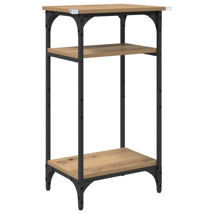 Sidobord Artisan Ek 40 X 30 X 75 Cm Konstruerat Trä