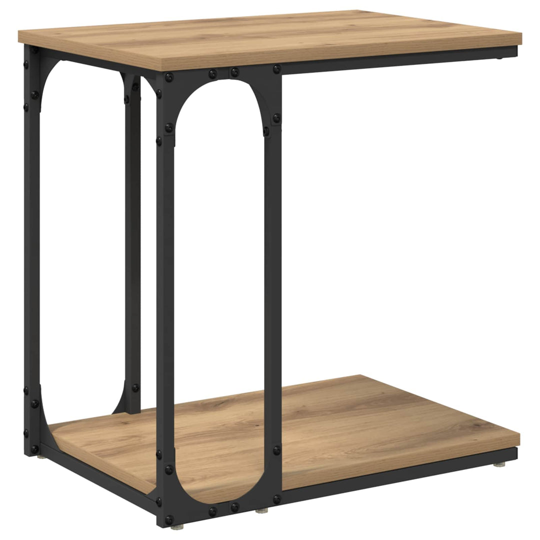 Sidobord Artisan Ek 50 X 35 X 52 Cm Konstruerat Trä