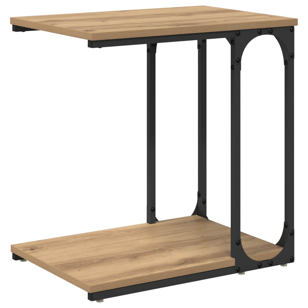 Sidobord Artisan Ek 50 X 35 X 52 Cm Konstruerat Trä