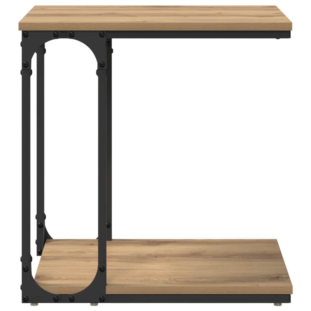 Sidobord Artisan Ek 50 X 35 X 52 Cm Konstruerat Trä