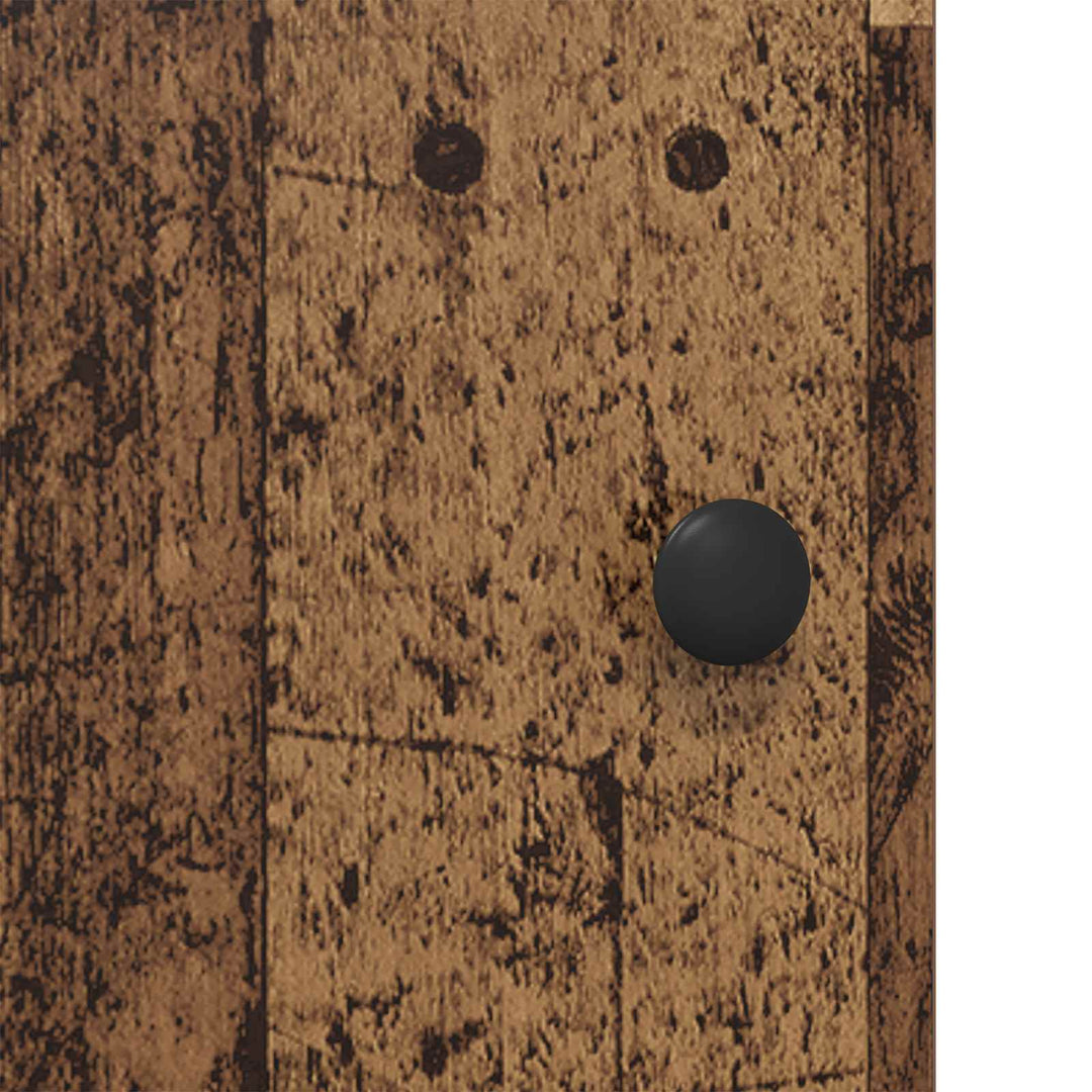 Sideboard Gammalt Trä 70 X 35,5 X 67,5 Cm Konstruerat Trä