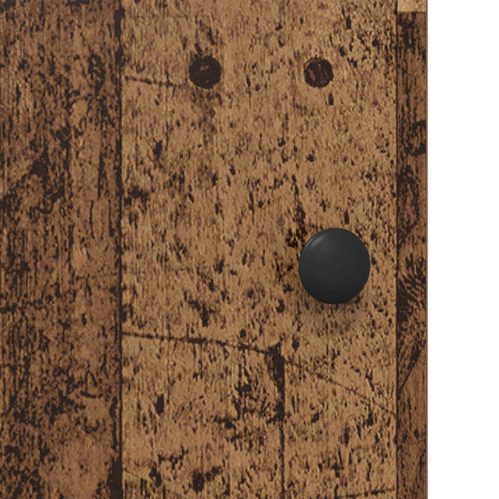 Sideboard Gammalt Trä 70 X 35,5 X 67,5 Cm Konstruerat Trä