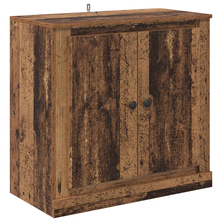 Sideboard Gammalt Trä 70 X 35,5 X 67,5 Cm Konstruerat Trä