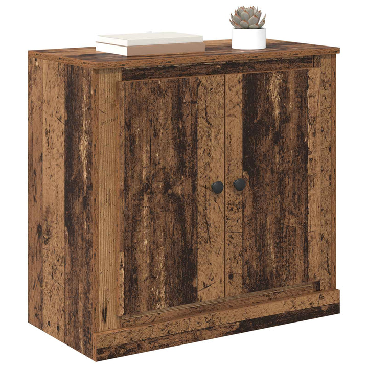 Sideboard Gammalt Trä 70 X 35,5 X 67,5 Cm Konstruerat Trä