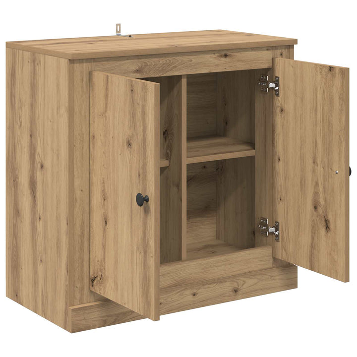 Sideboard Artisan Ek 70 X 35,5 X 67,5 Cm Konstruerat Trä