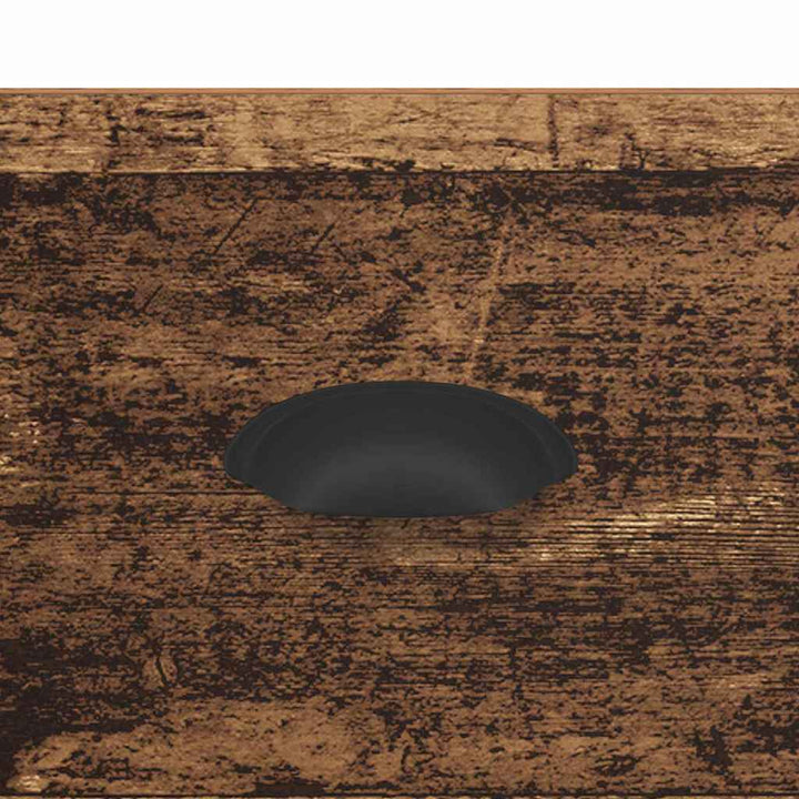 Nattduksbord Gammalt Trä 50 X 50 X 60 Cm Konstruerat Trä