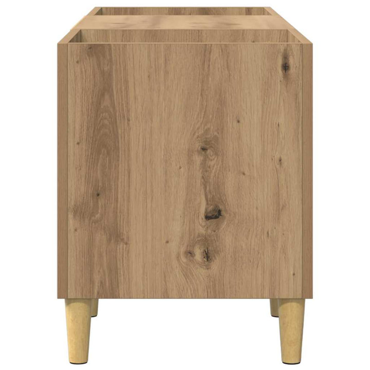 Skivskåp 121 X 38 X 48 Cm Konstruerat Trä Artisan Ek