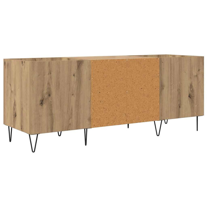 Skivskåp Artisan Ek 121 X 38 X 48 Cm Konstruerat Trä Och Järn