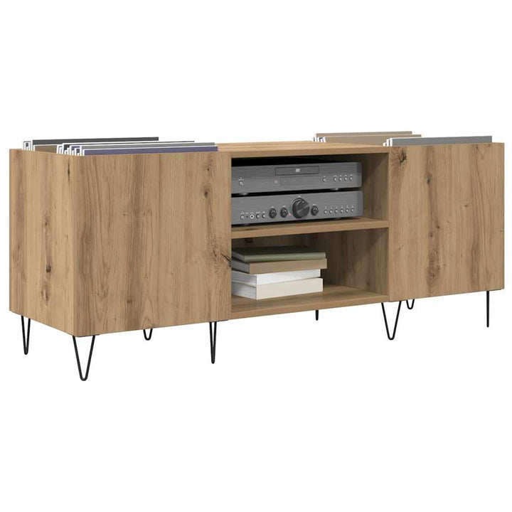 Skivskåp Artisan Ek 121 X 38 X 48 Cm Konstruerat Trä Och Järn