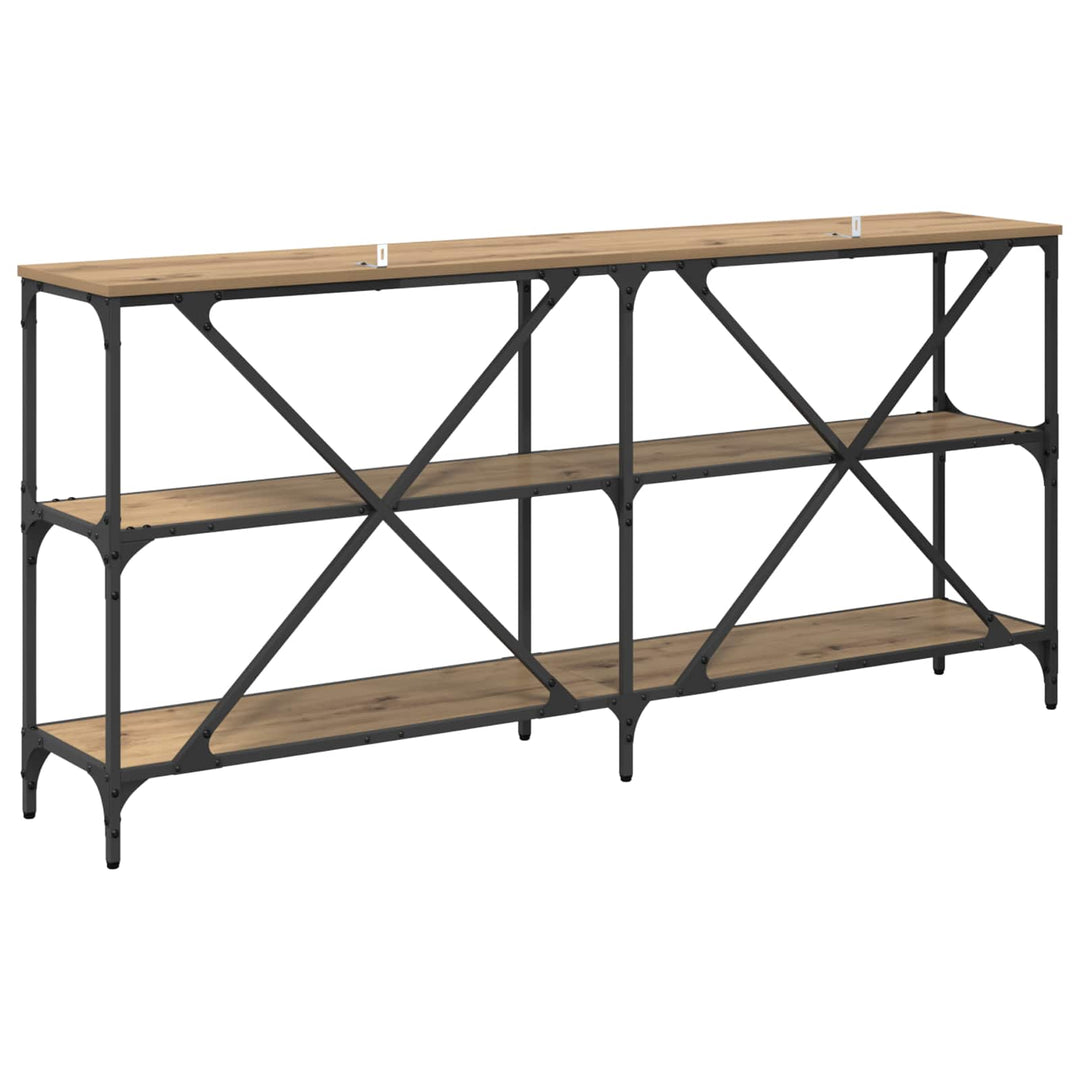 Konsolbord Artisan Ek 160 X 30 X 75 Cm Konstruerat Trä