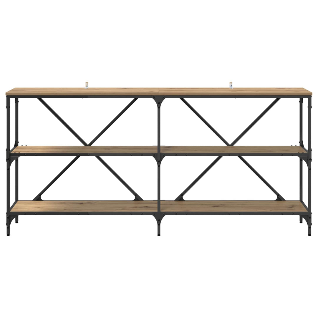 Konsolbord Artisan Ek 160 X 30 X 75 Cm Konstruerat Trä
