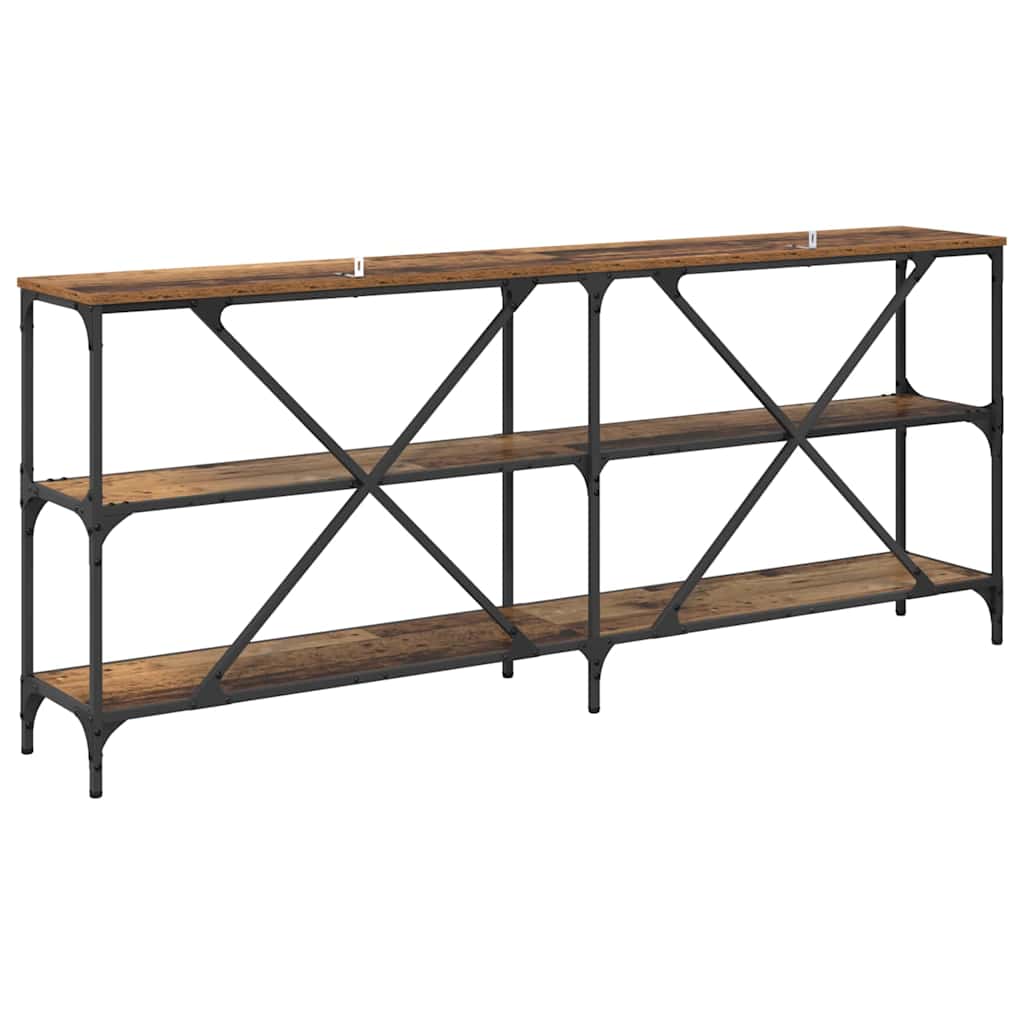 Konsolbord Gammalt Trä 180 X 30 X 75 Cm Konstruerat Trä