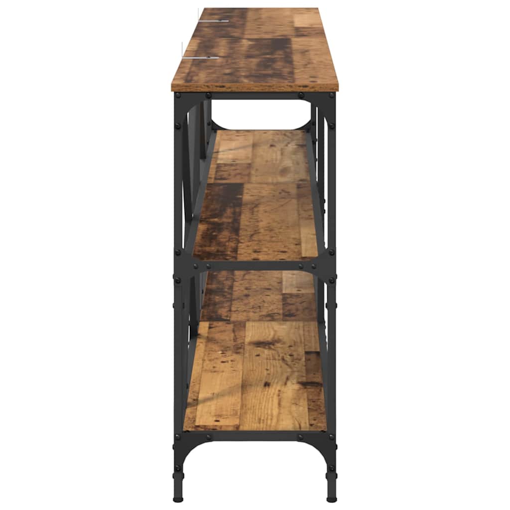 Konsolbord Gammalt Trä 180 X 30 X 75 Cm Konstruerat Trä