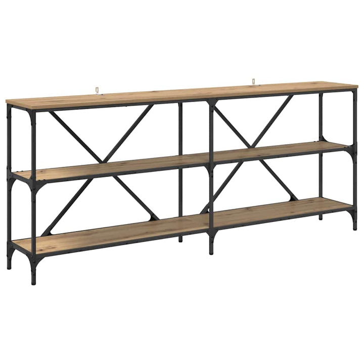 Konsolbord Artisan Ek 180 X 30 X 75 Cm Konstruerat Trä