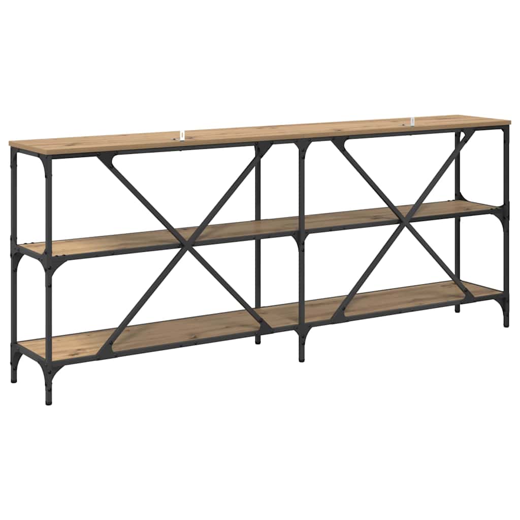 Konsolbord Artisan Ek 180 X 30 X 75 Cm Konstruerat Trä