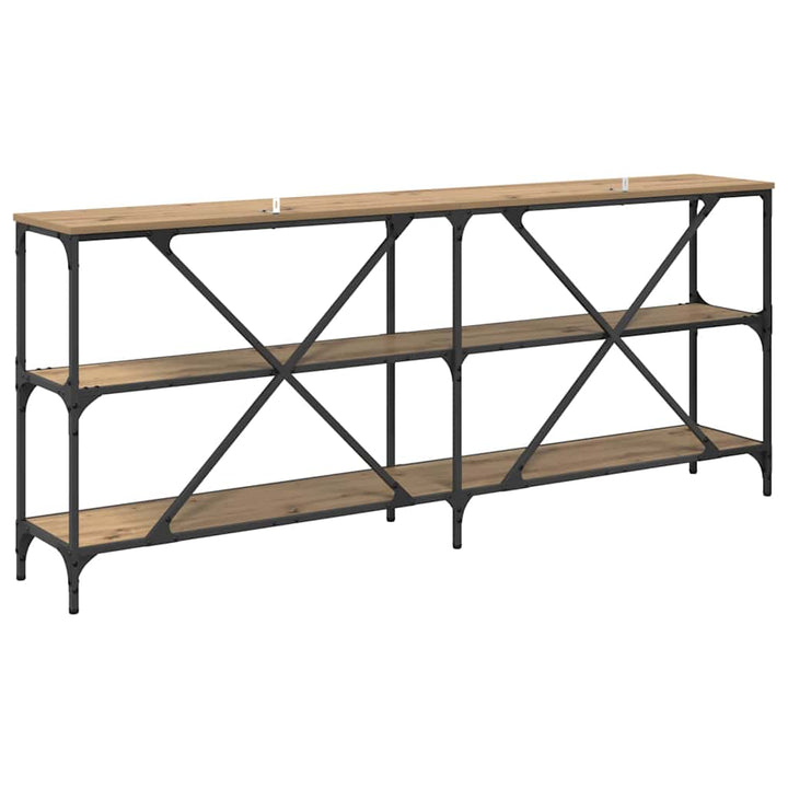 Konsolbord Artisan Ek 180 X 30 X 75 Cm Konstruerat Trä