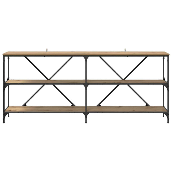 Konsolbord Artisan Ek 180 X 30 X 75 Cm Konstruerat Trä