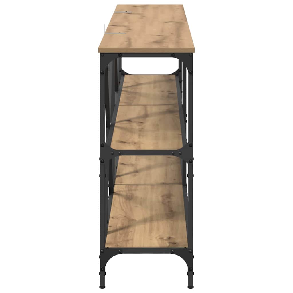 Konsolbord Artisan Ek 180 X 30 X 75 Cm Konstruerat Trä