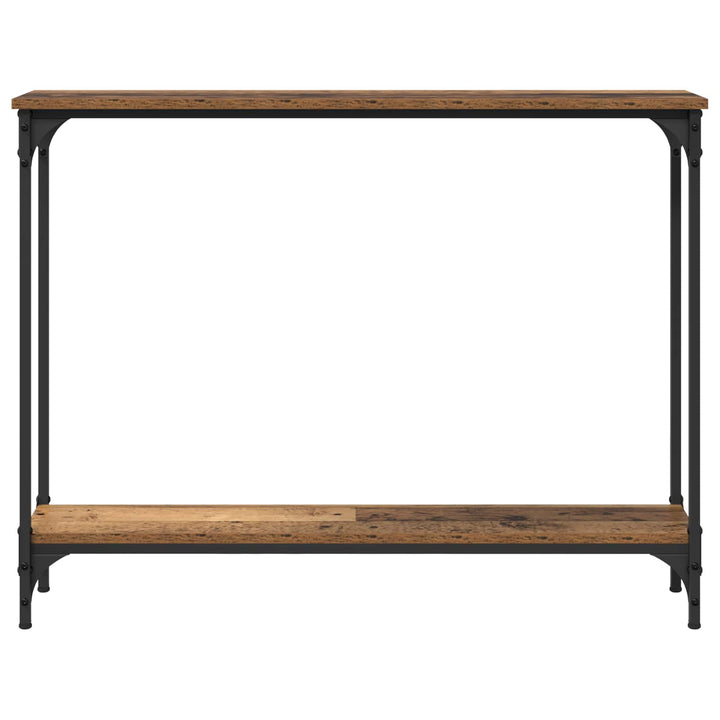 Konsolbord Gammalt Trä 100 X 22,5 X 75 Cm Konstruerat Trä