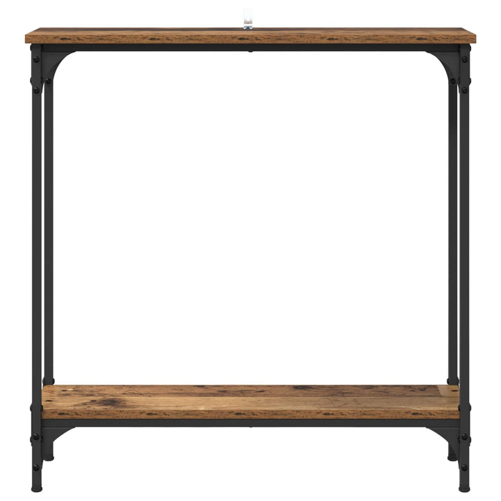 Konsolbord Gammalt Trä 75 X 22,5 X 75 Cm Konstruerat Trä