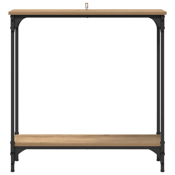 Konsolbord Artisan Ek 75 X 22,5 X 75 Cm Konstruerat Trä