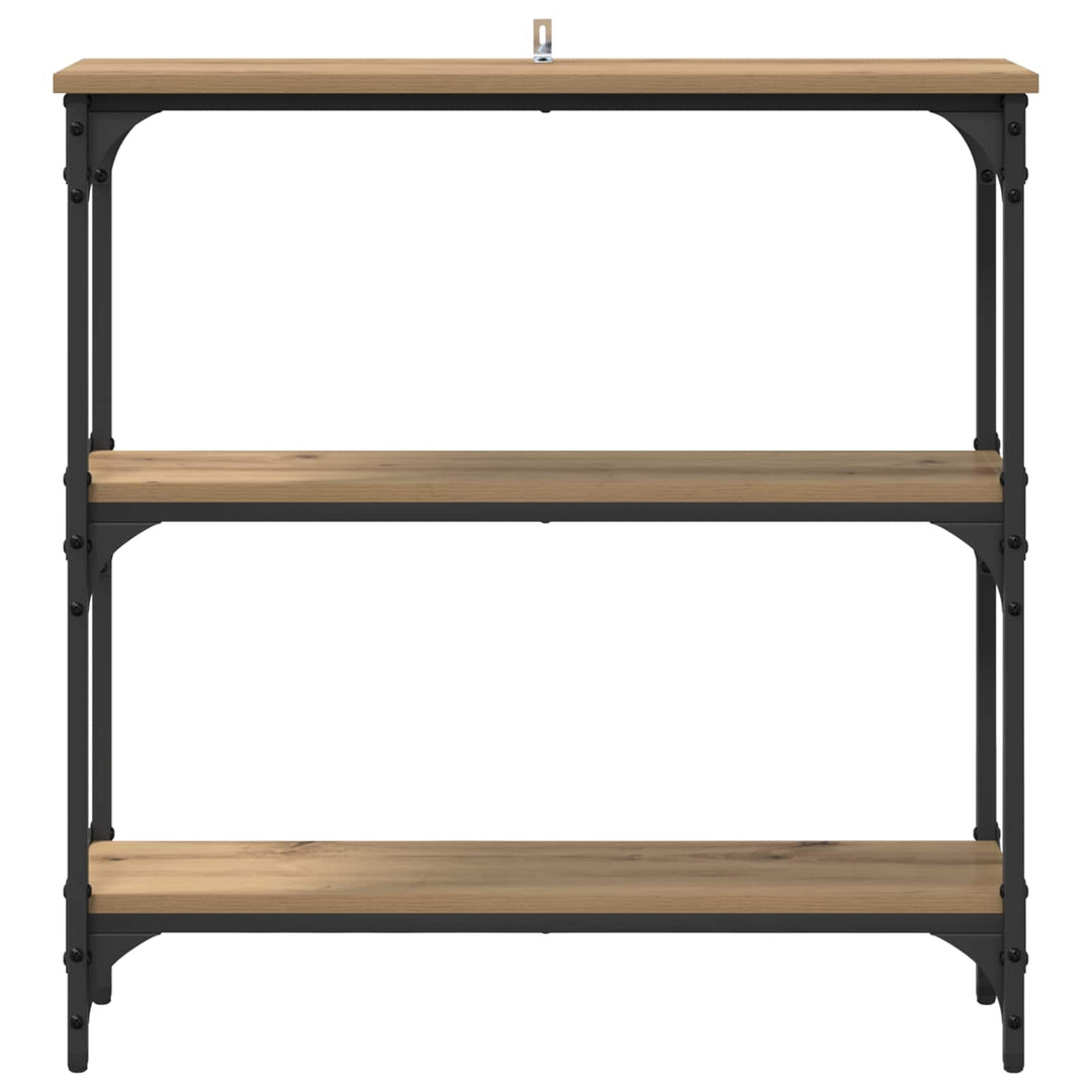 Konsolbord Artisan Ek 75 X 22,5 X 75 Cm Konstruerat Trä