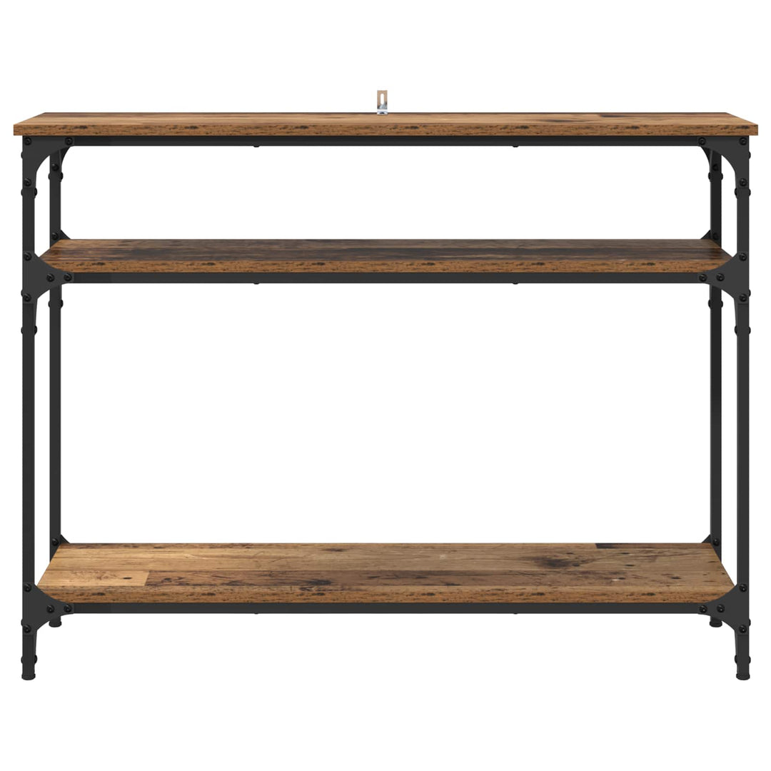 Konsolbord Gammalt Trä 100 X 29 X 75 Cm Konstruerat Trä