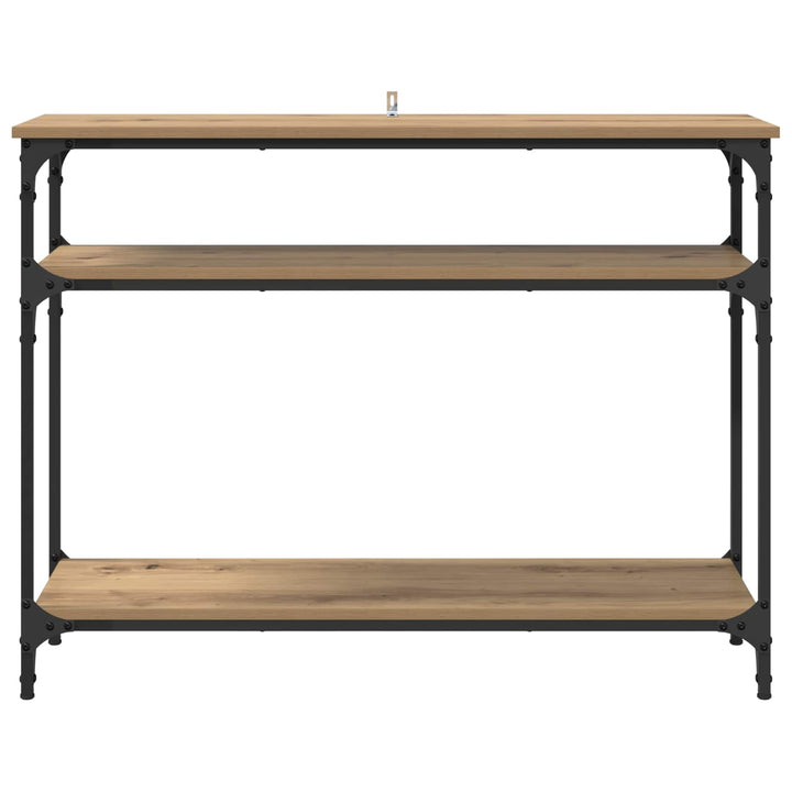 Konsolbord Artisan Ek 100 X 29 X 75 Cm Konstruerat Trä