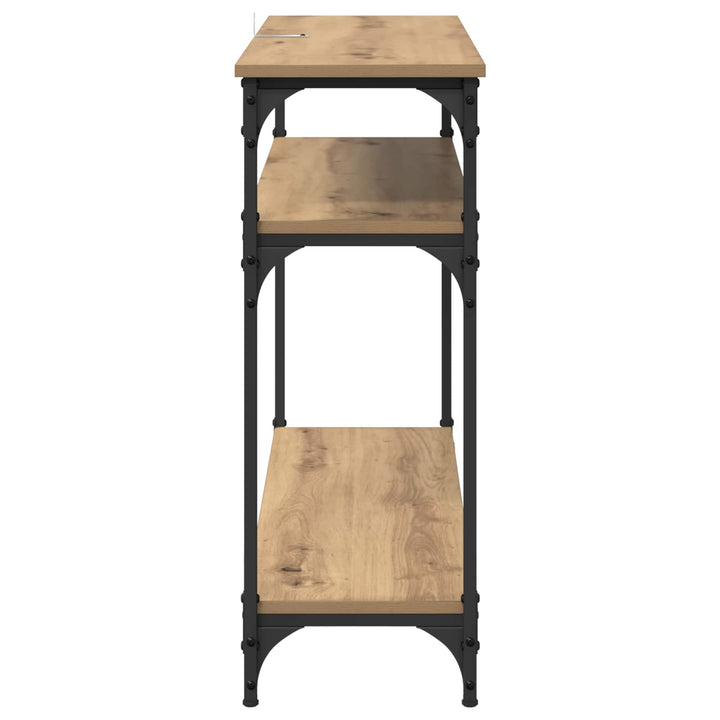 Konsolbord Artisan Ek 100 X 29 X 75 Cm Konstruerat Trä
