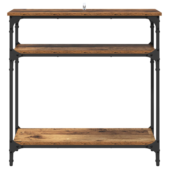Konsolbord Gammalt Trä 75 X 29 X 75 Cm Konstruerat Trä