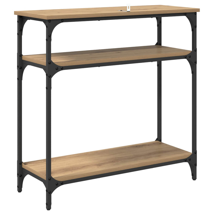 Konsolbord Artisan Ek 75 X 29 X 75 Cm Konstruerat Trä