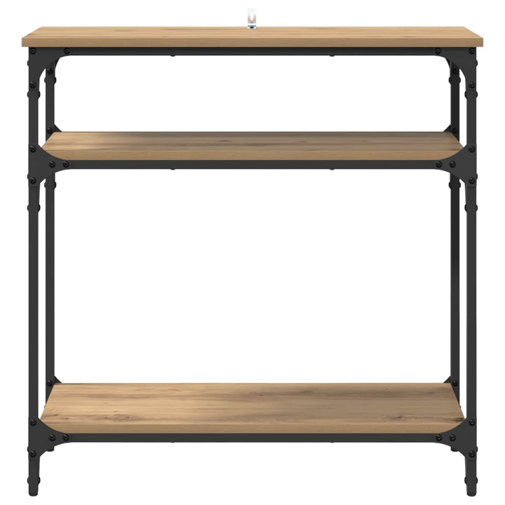 Konsolbord Artisan Ek 75 X 29 X 75 Cm Konstruerat Trä