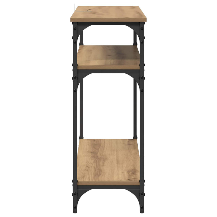 Konsolbord Artisan Ek 75 X 29 X 75 Cm Konstruerat Trä