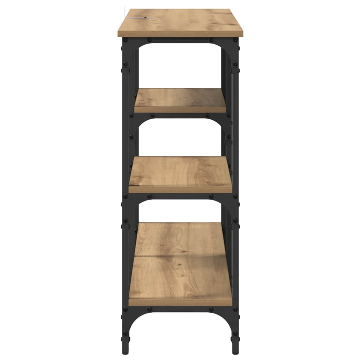 Konsolbord Artisan Ek 80 X 29 X 75 Cm Konstruerat Trä
