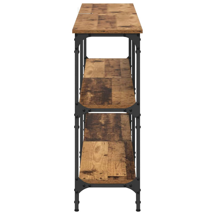 Konsolbord Gammalt Trä 150 X 29 X 75 Cm