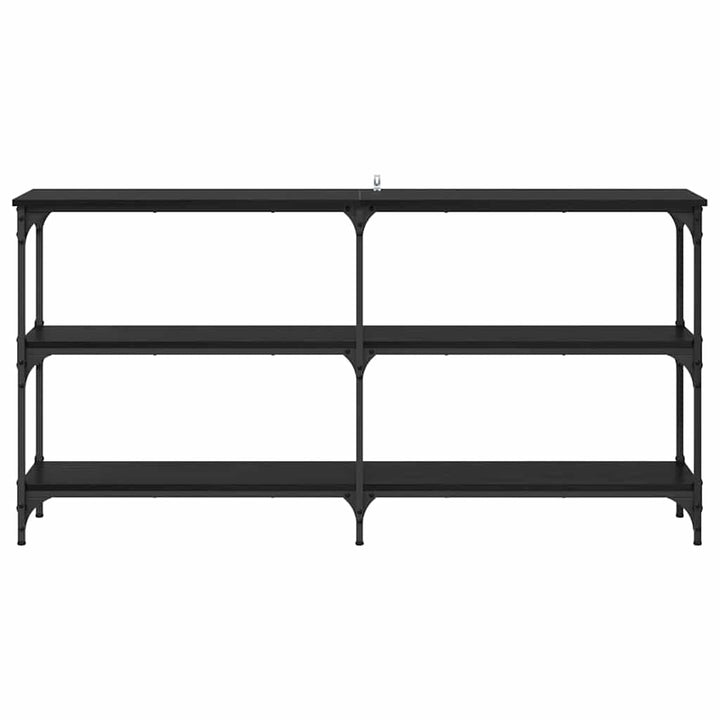 Konsolbord Svart Ek 150 X 29 X 75 Cm