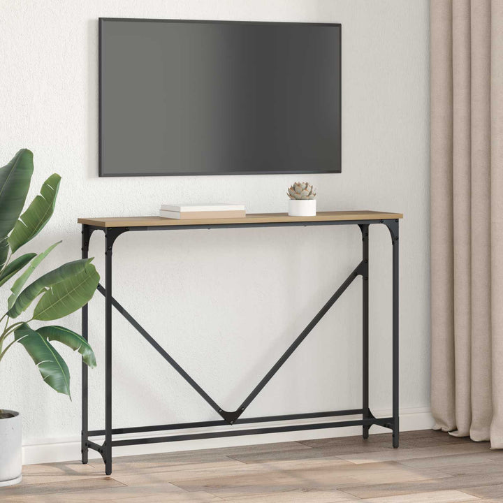 Konsolbord Artisan Ek 102 X 23 X 75 Cm Konstruerat Trä