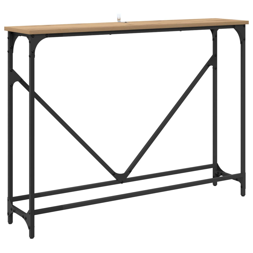 Konsolbord Artisan Ek 102 X 23 X 75 Cm Konstruerat Trä