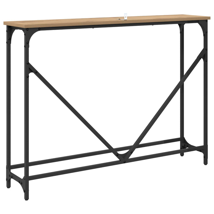 Konsolbord Artisan Ek 102 X 23 X 75 Cm Konstruerat Trä