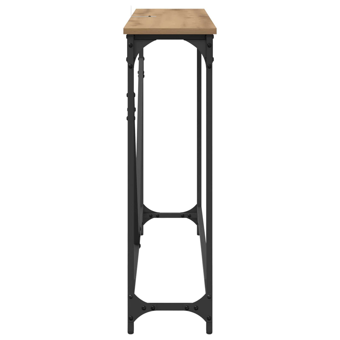 Konsolbord Artisan Ek 102 X 23 X 75 Cm Konstruerat Trä