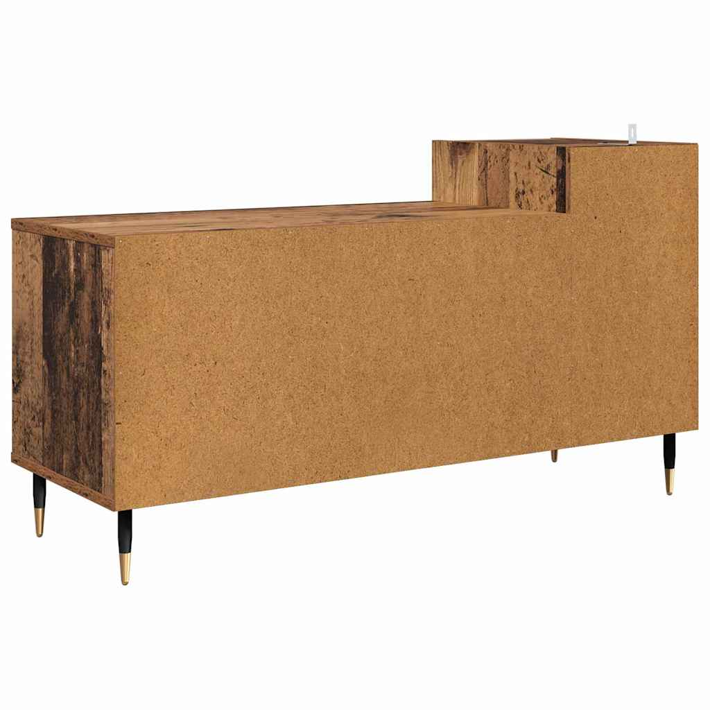 Tv-Skåp Gammalt Trä 100 X 35 X 55 Cm Konstruerat Trä