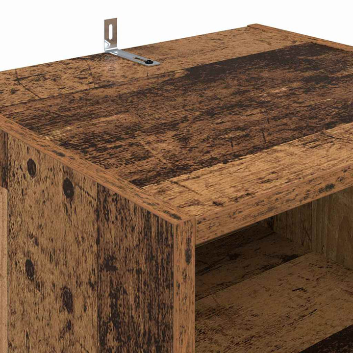 Tv-Skåp Gammalt Trä 160 X 35 X 55 Cm Konstruerat Trä