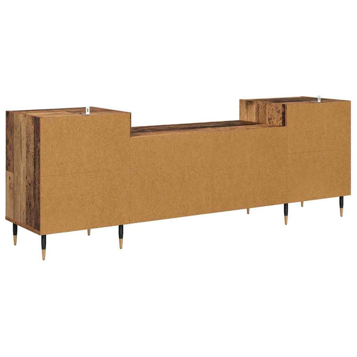 Tv-Skåp Gammalt Trä 160 X 35 X 55 Cm Konstruerat Trä