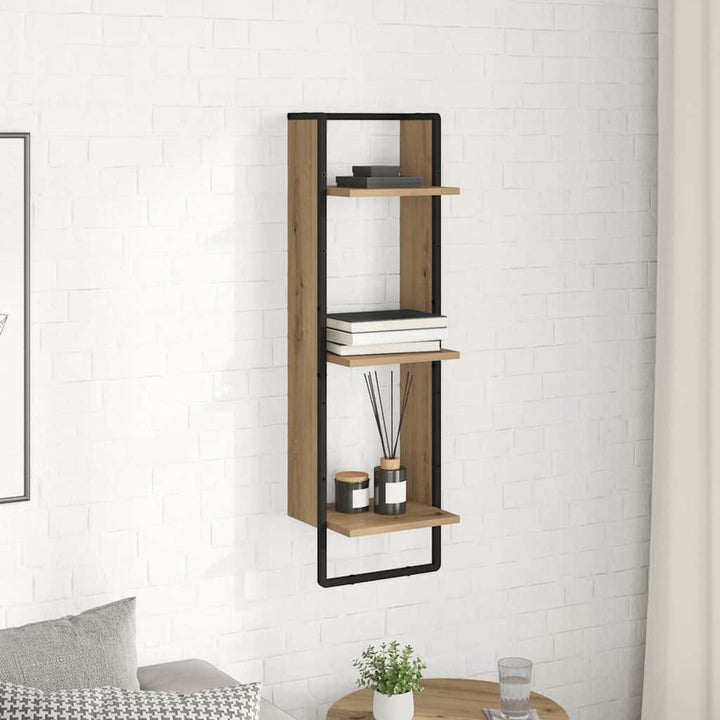 Vägg Hylla Artisan Ek 30 X 25 X 100 Cm Konstruerat Trä