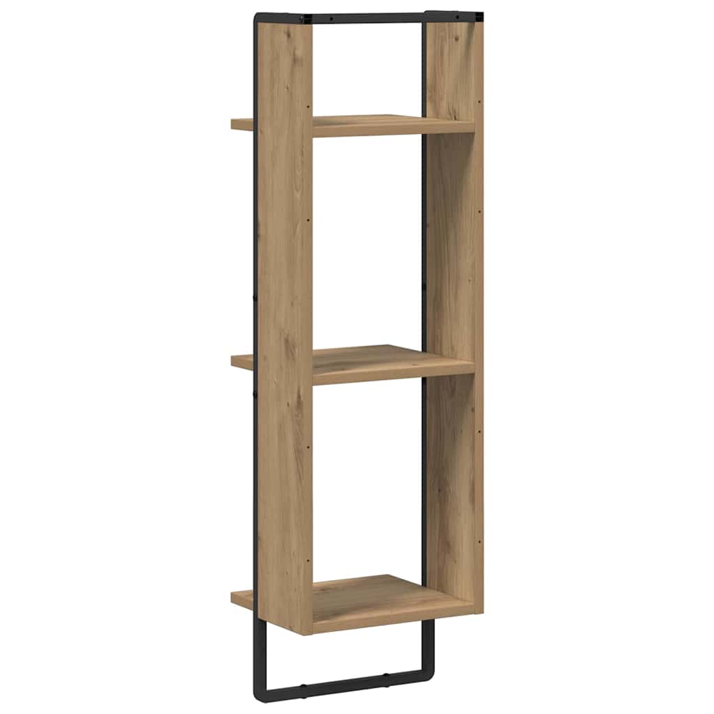 Vägg Hylla Artisan Ek 30 X 25 X 100 Cm Konstruerat Trä