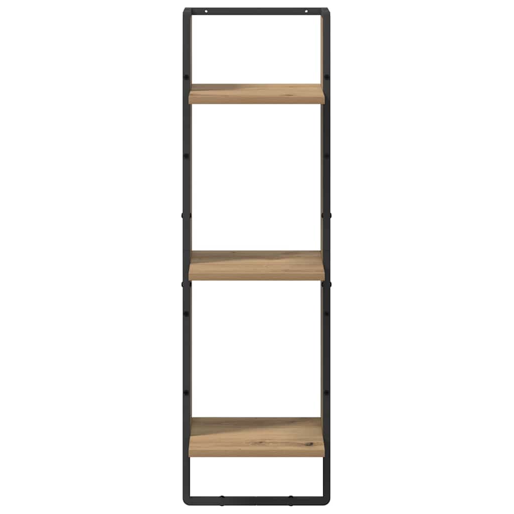 Vägg Hylla Artisan Ek 30 X 25 X 100 Cm Konstruerat Trä