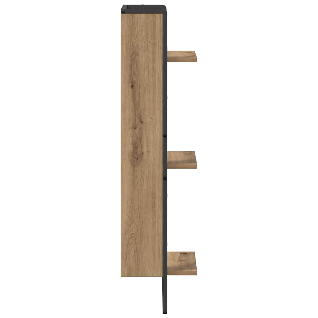 Vägg Hylla Artisan Ek 30 X 25 X 100 Cm Konstruerat Trä