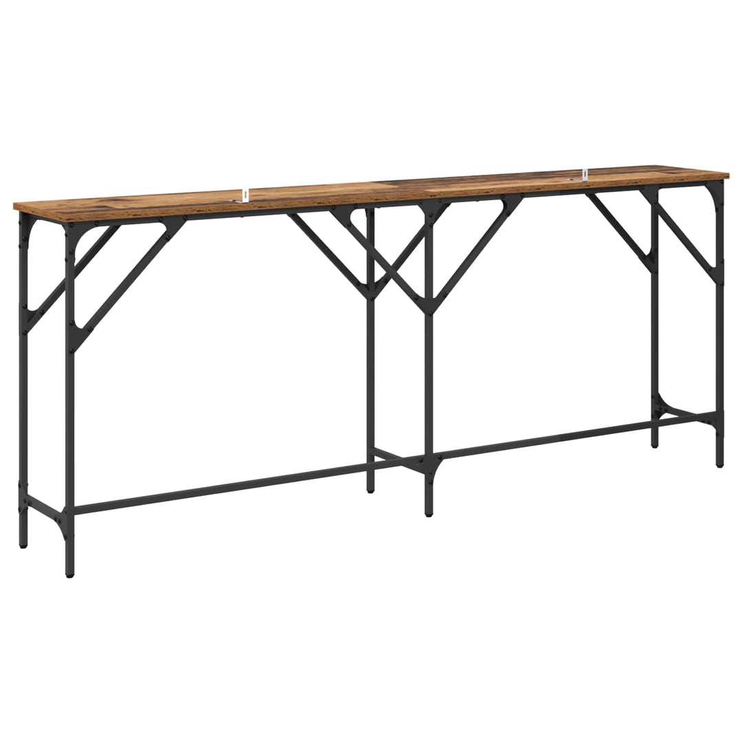 Konsolbord Gammalt Trä 180 X 30 X 75 Cm Konstruerat Trä