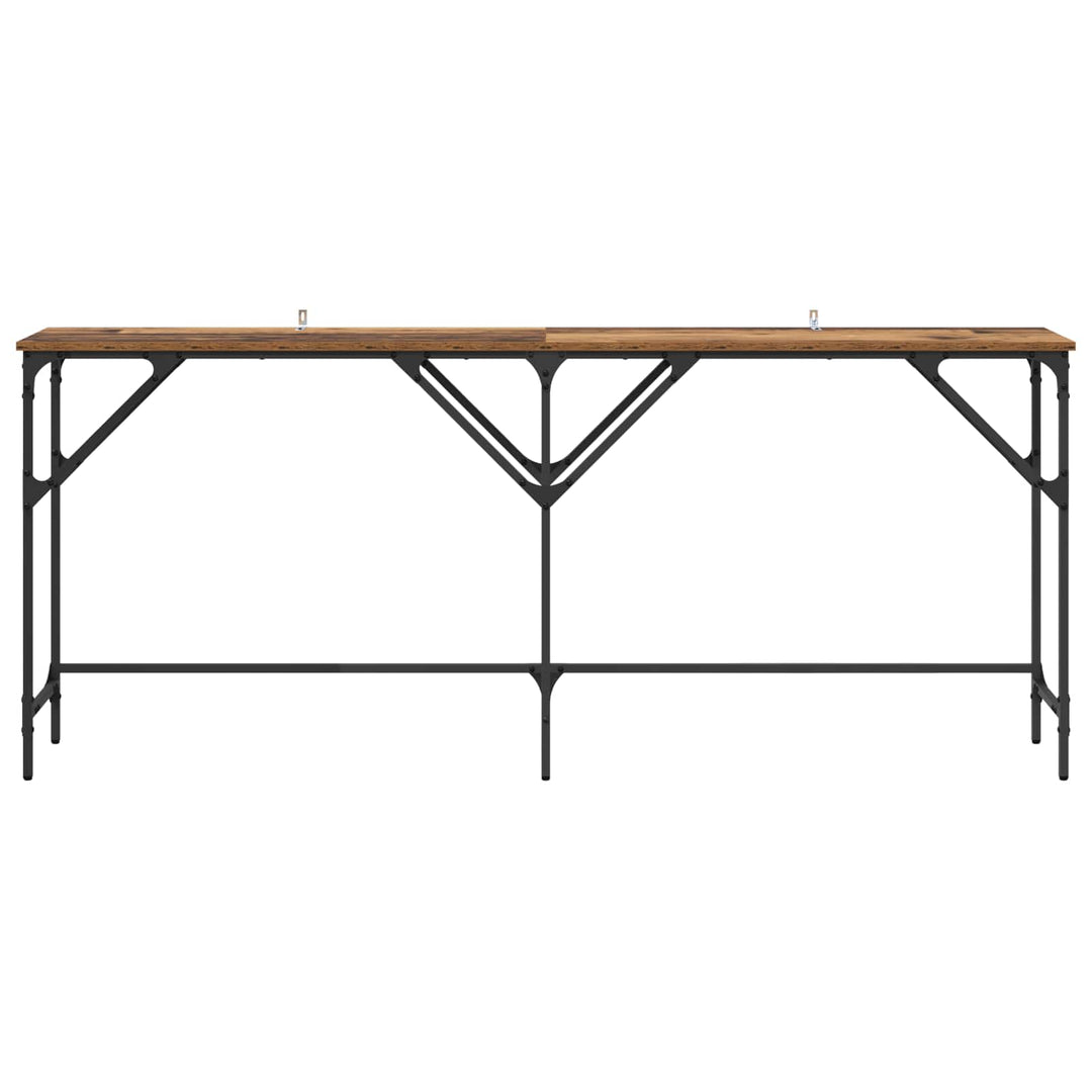 Konsolbord Gammalt Trä 180 X 30 X 75 Cm Konstruerat Trä