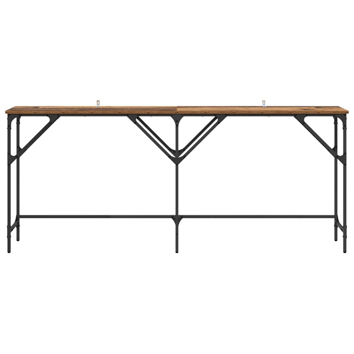 Konsolbord Gammalt Trä 180 X 30 X 75 Cm Konstruerat Trä
